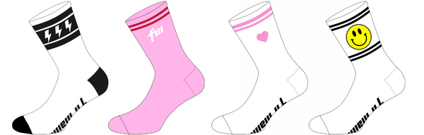 Classic Rib Tube Socks Pack of Four