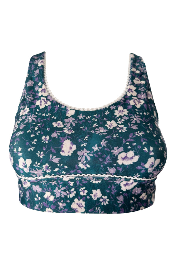 ESPECIA x FITMAMA Iberis Bralette Blue Teal