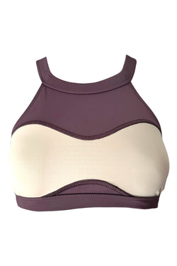 Odessa Bra in Purple Basil