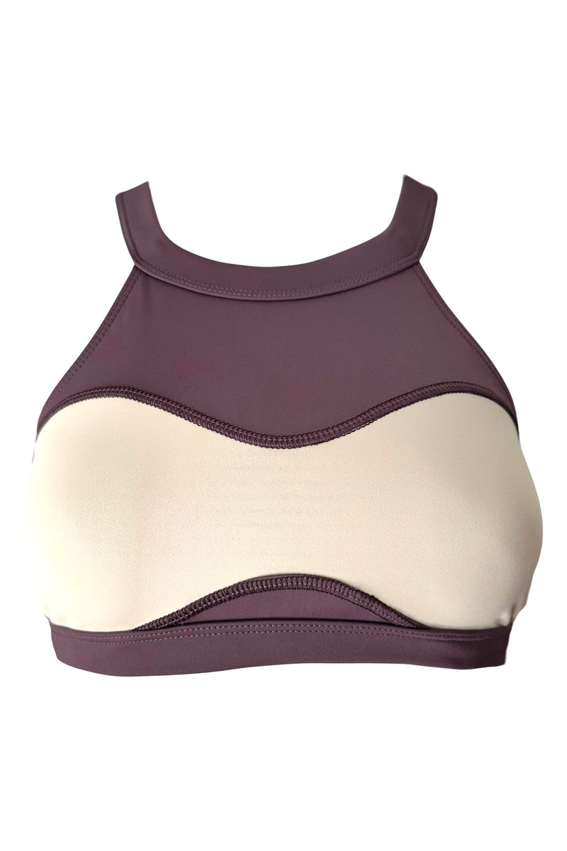 Odessa Bra in Purple Basil