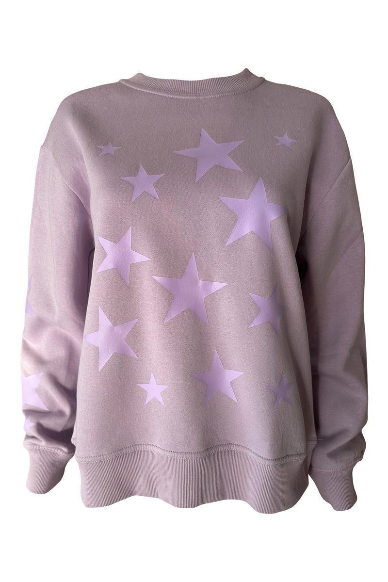 ROCKSTAR Sweatshirt in Lavender