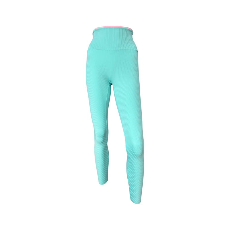 Zale Legging Core Control in Mint/Baby Pink
