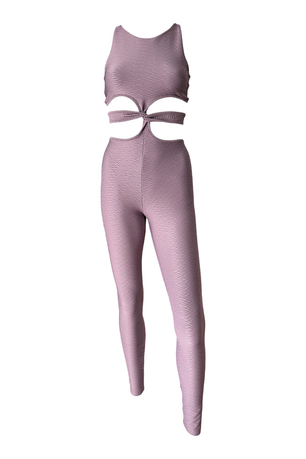 Unitard Antonia in Lavanda Jacard