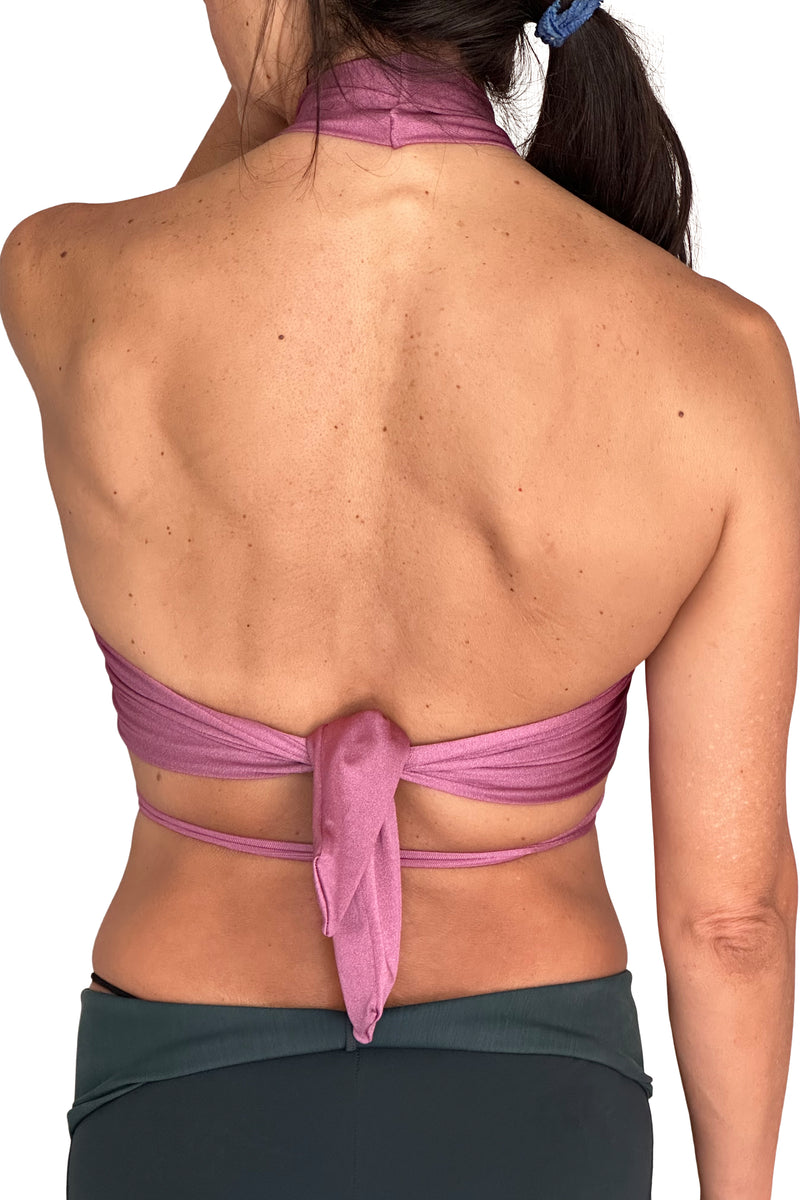 Bra Wraparound Eglantina in Grapeade