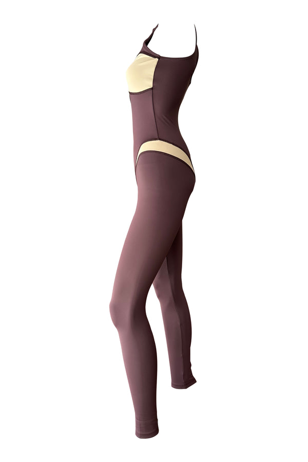 Unitard Odessa in Purple Basil - PREORDER