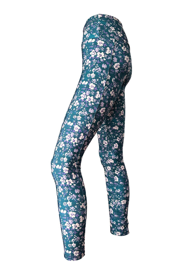 ESPECIA x FITMAMA Iberis Legging in Blue Teal