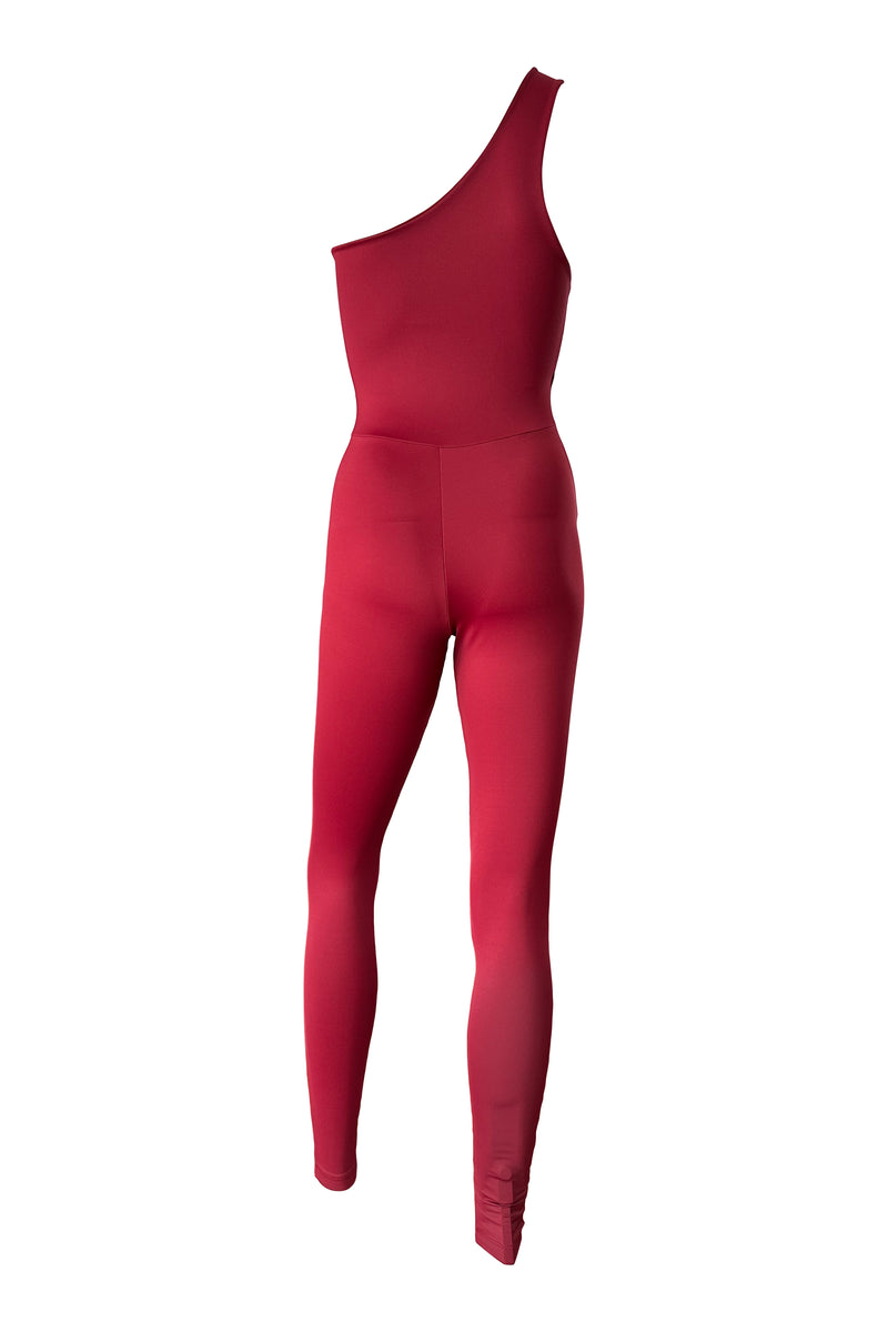 Unitard Cecille in Merlot