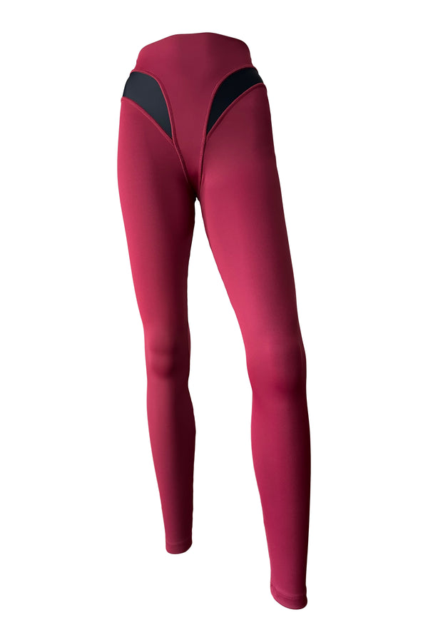 Odessa Legging in Merlot - PREORDER