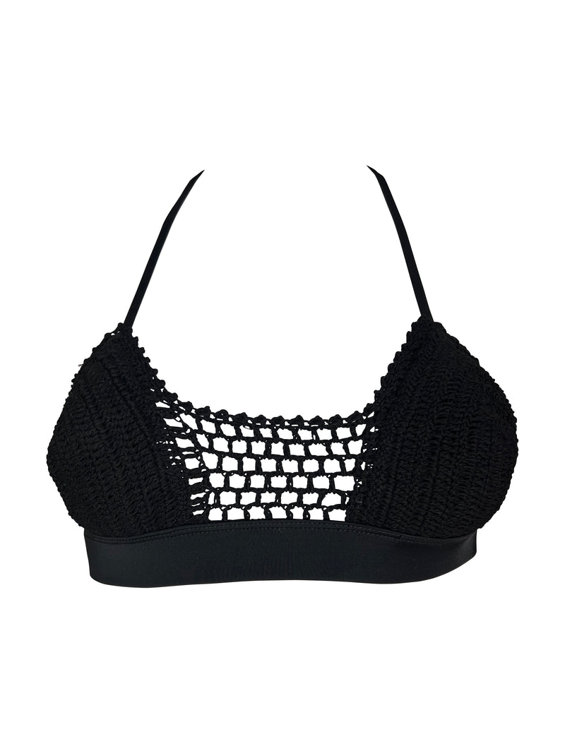 Zale Bralette LOLA Crochet in Black