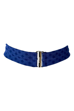 Cinturones para contornear en azulado